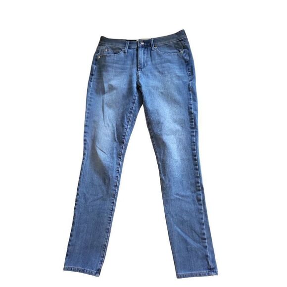 Gap Jeans Women Sz 26 R True Skinny Blue‎ Denim Everyday Low Rise - Picture 1 of 6